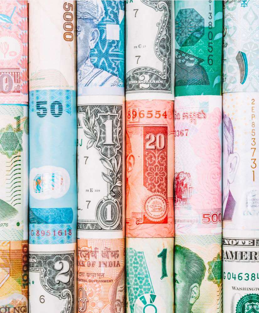 Valūtas maiņa skaidrā naudā - vairāk kā 50 pasaules valūtu kursi | Tavex